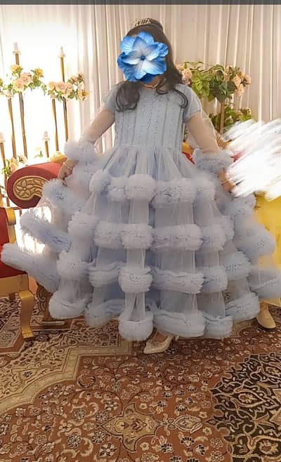 Barbie frock for girls