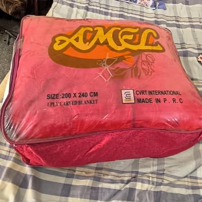 red colour full size blanket
