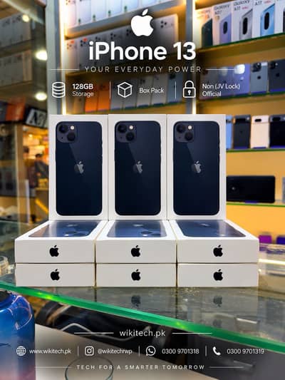 Apple iPhone 13 128GB JV Stock Available