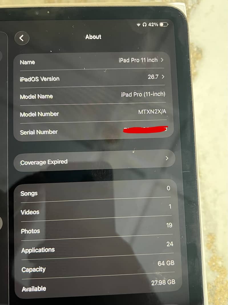 iPad Pro 11 inch 2