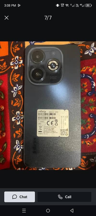 Infinix Smart 8 Plus exchange possible 4+4 64