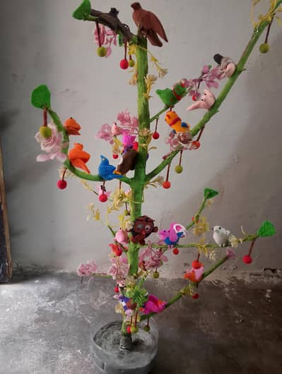 trees with animals very beautiful
