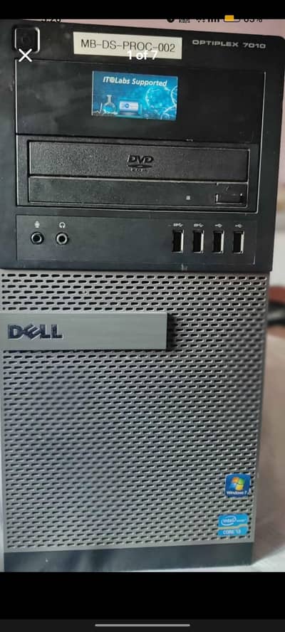 Core i5 3rd gen | 8GB RAM | 160GB HDD