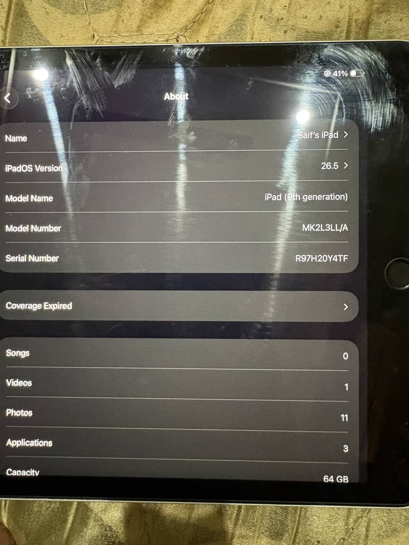 Ipad 9generation 0