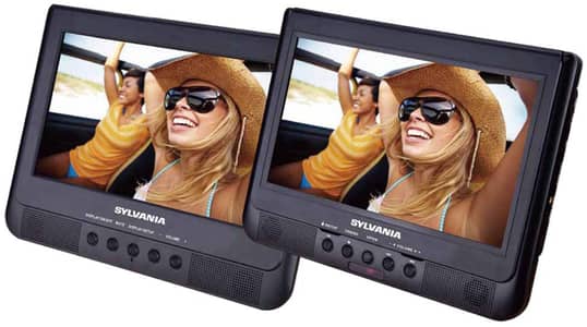 Sylvania - 7" Screen LCD Portable DVD Player