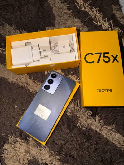 Realme C75x 8/128 with box and charger all ok