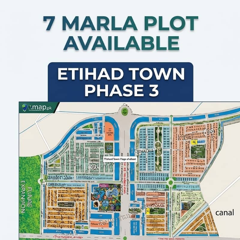 7 MARLA PLOT AVAILABLE PHASE3 0