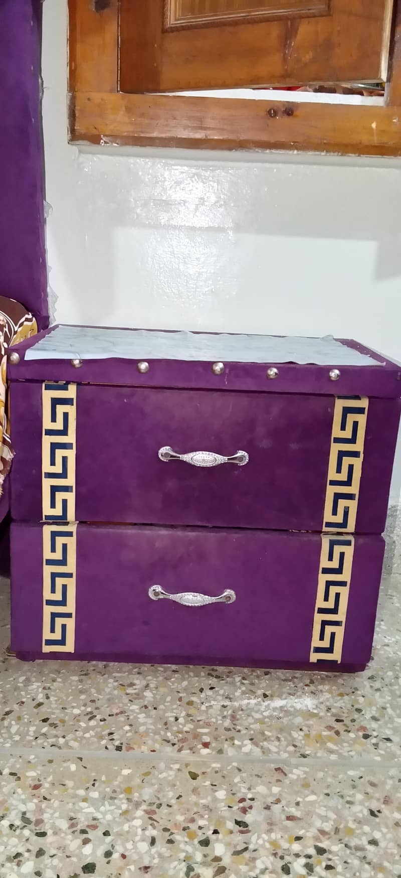 Bed with side table 4