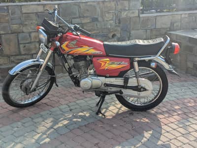 Honda CG125 2021 Islamabad Number