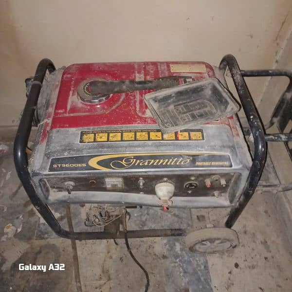 grannitto 2.5kva generator 0