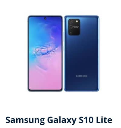 Samsung Mobile S10 Lite