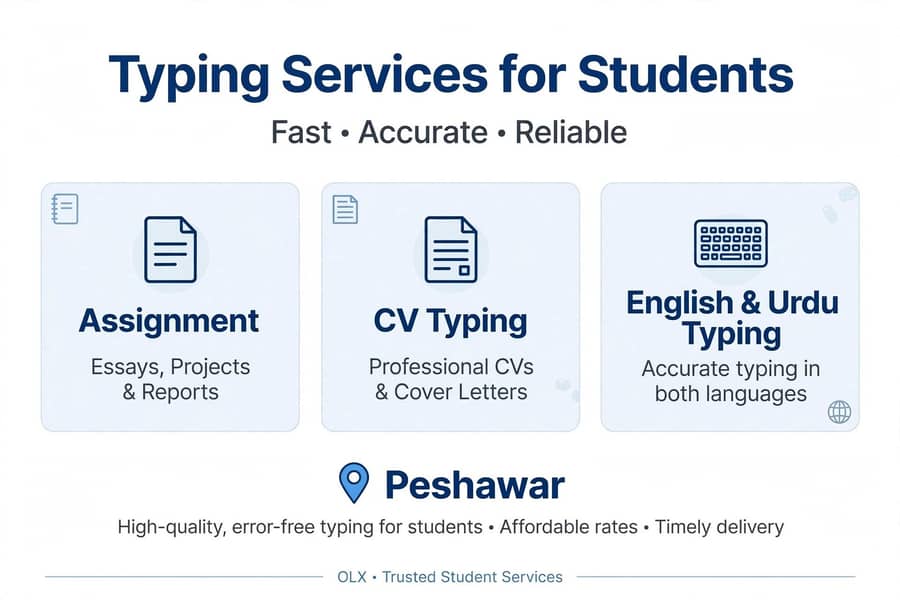 Typing Work - Assignment & CV 0