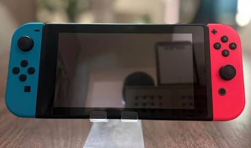 Nintendo Switch OLED 64GB | 7 Inch Touchscreen | Blue Red Joy-Cons