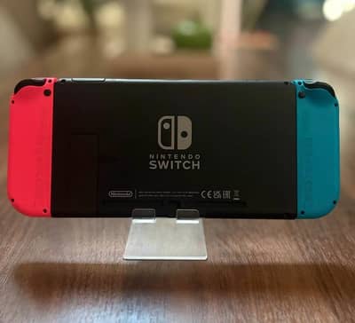 Nintendo Switch OLED 64GB | 7 Inch Touchscreen | Blue Red Joy-Cons