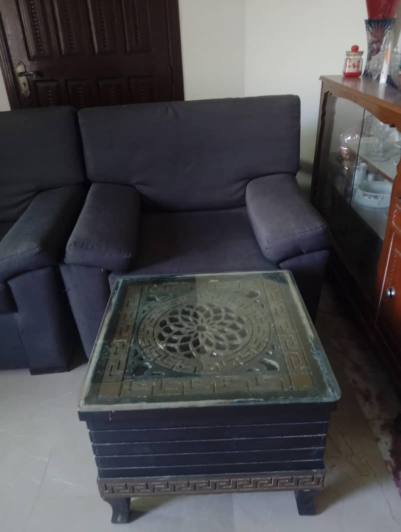 sofa set with table 2