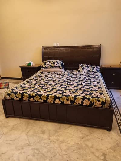 2 Double bed with  dressing table