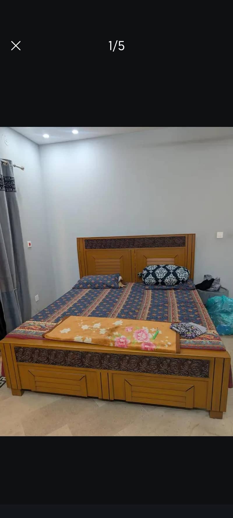 2 Double bed with  dressing table 4