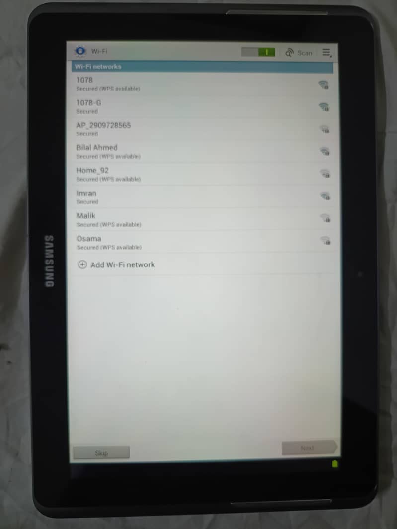 Samsung Tablet, 10.1 8