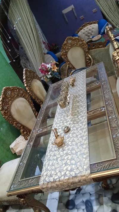 8 chair royal dining table