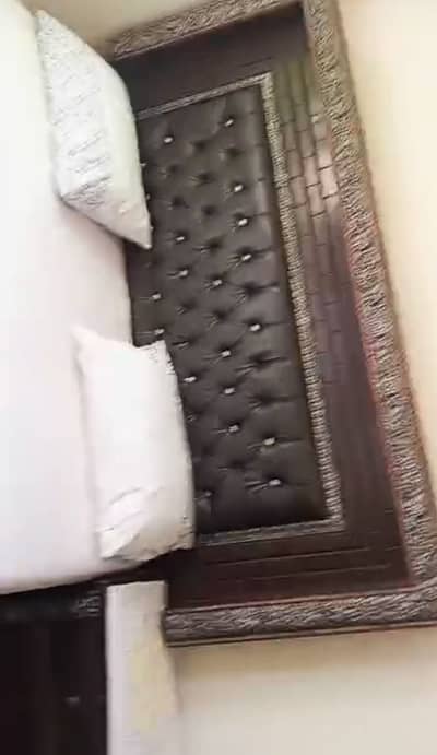 Double bed Dressing table almari