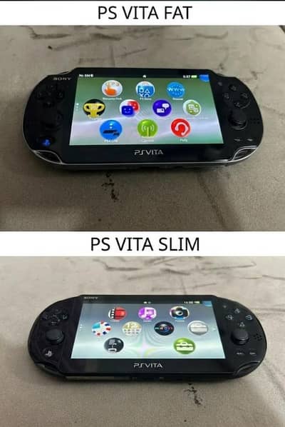 ps vita OLED jailbreak VS slim 2000 model