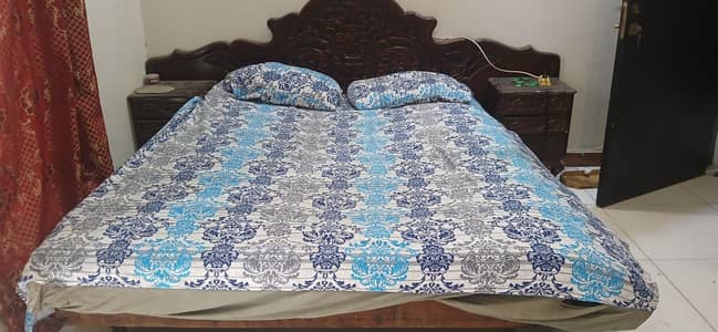 Bed with Mattress
