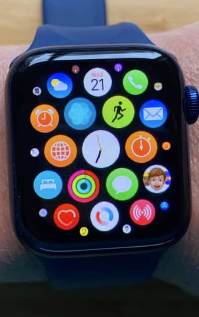 apple watch series 6 small size 40mm blue