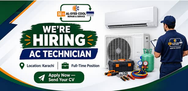 JOB VACCANCY FOR AC TECHNICIAN