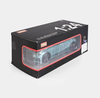 BMW i5 M60 Die-Cast Model Car 1:24 Scale in Turquoise Colour
