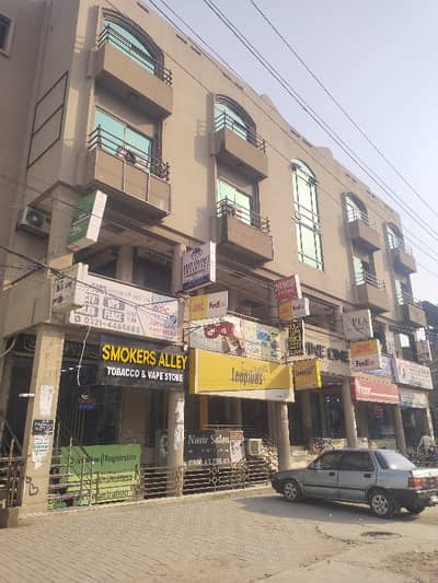 Ground Floor Shop Corner Facing Road For SALE At Gazi Road