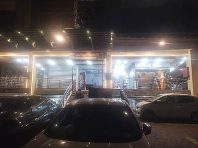 3 Sides Corner Shop facing Road for Sale in Main Market Gulberg