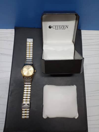 Citizen Quartz Original Watch Like New Urgent Sale (03258653391)