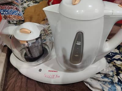 Electric Kettle and Tea Pot