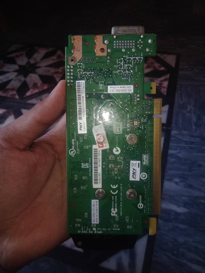 NVIDIA Quadro Graphics Card for PC | Professional GPU | DVI Display 1