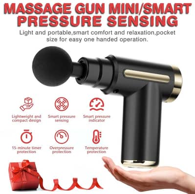 Portable Electric Fascia Gun – Handheld Body Massager