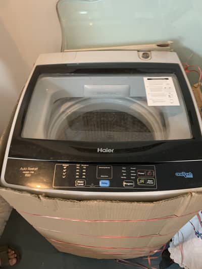Haier washing machine