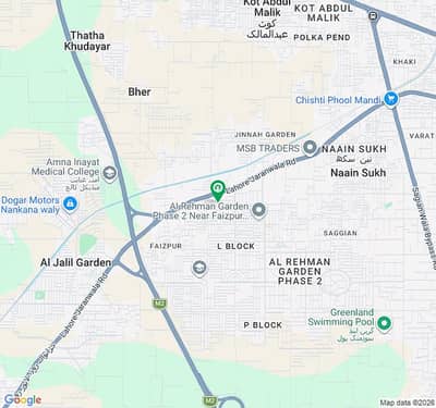 Direct Deals Marketing Offers Prime Location Corner Plot Available For Sale Reasonable Price in R Block Al Rehman Garden Phase 2 Saggian Bypass