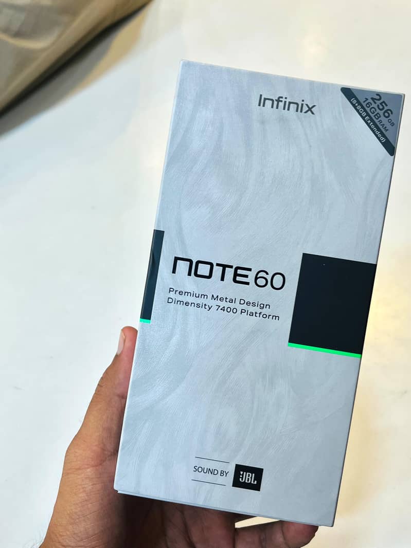 Infinix note 60 6