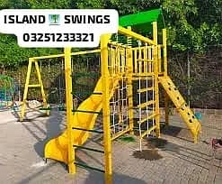 Merry Go Round | Slides | Swings | Seesaw | Gazebo | Jungle gym