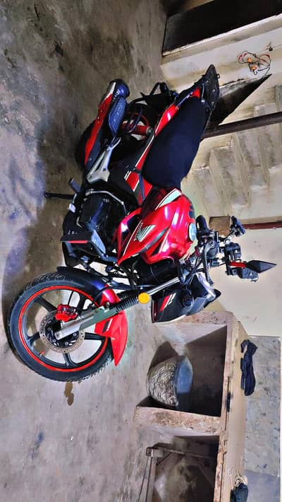 Honda CB150f  red colour 2021