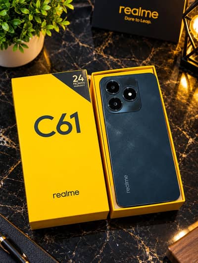 Realme C61 6/128 with box all ok