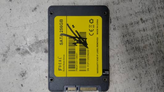 8GB Laptop RAM + 256GB SSD - Samsung + FOCAL