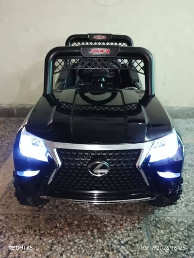 Lexus Kids Electric Jeep. Brand New.  O3454O26O5O Call Whatsapp