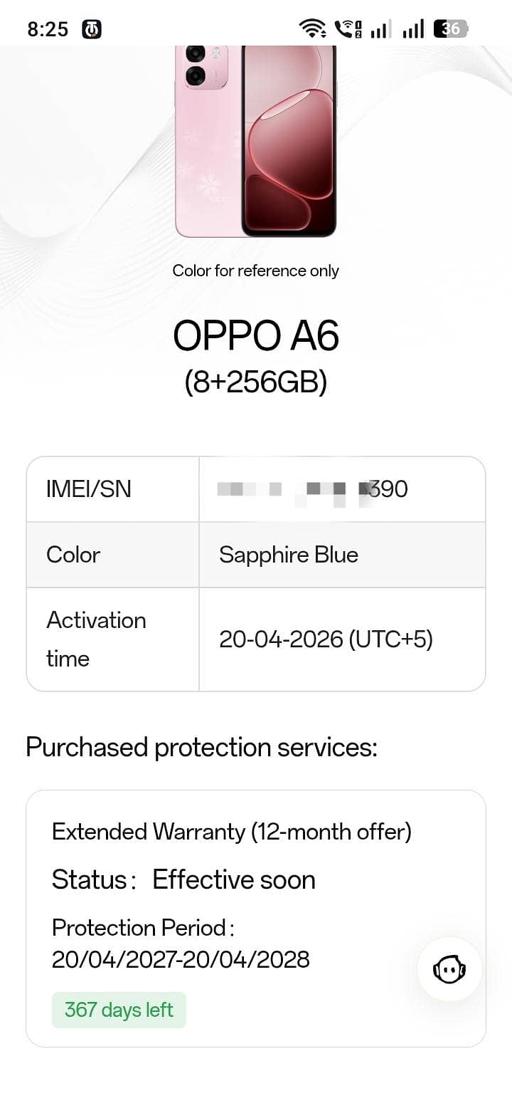 OPPO A6 3