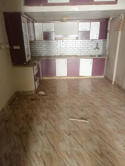 Flat For Rent 2 Bedroom Drawing Dinning American Kitchen Tile Flooring 24/7 Lihgt anad Sweet Water Key Available Roshan Associates 03334898934