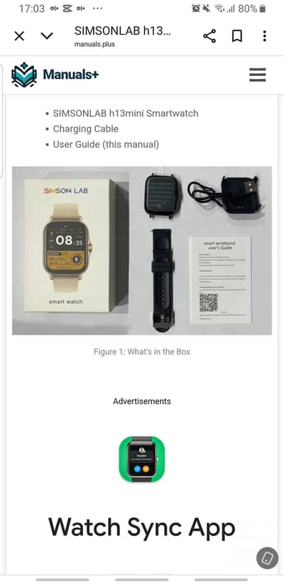 Smart watch H13