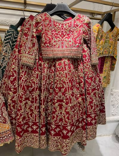 Red Bridal Lehenga Excellent condition