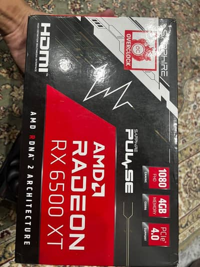 AMD Radeon RX 6500 XT 4 GB VRAMSapphire Pulse