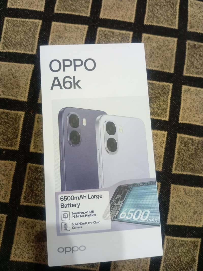 OPPO A6k 0
