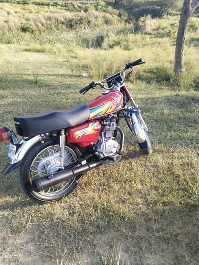 Honda CG 125-2026 sticker (October 2025)